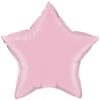 Pale Pink Helium Star Foil Balloon