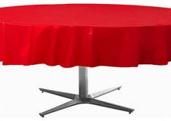 Round Plastic Tablecovers