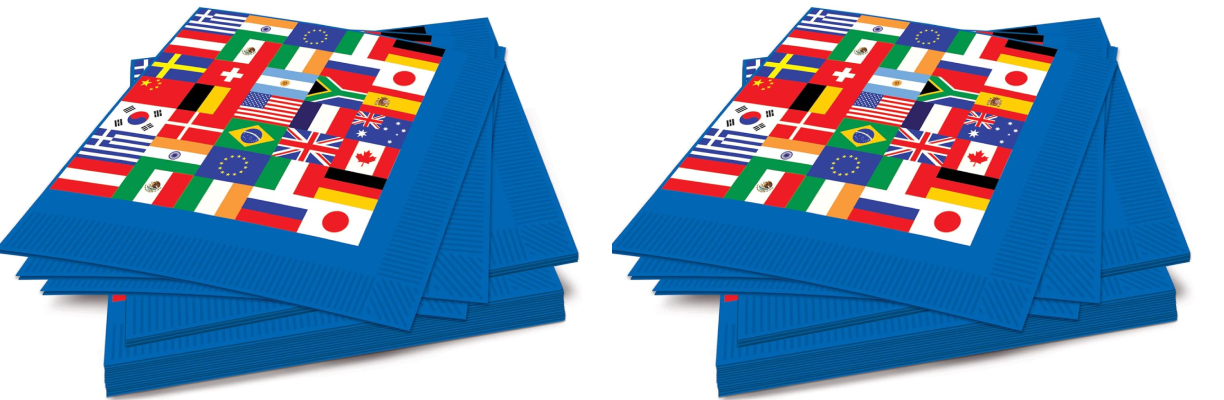 Olympic Eurovision Napkins