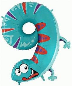 Gecko Number 9 Balloon