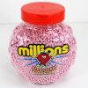 cheap jar of pink millions childrens sweets