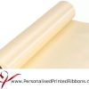 Ivory Satin Ribbon Extra Wide