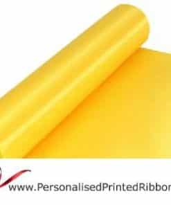 Yellow Extra Wide Satin Ribbon 290mm -  20 metre Roll