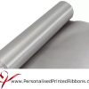 Silver Extra Wide Satin Ribbon 290mm -  20 metre Roll