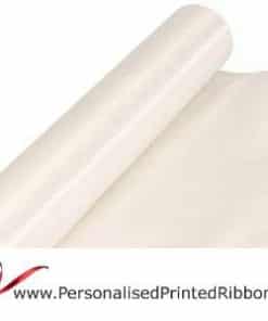 White Extra Wide Satin Ribbon 290mm -  20 metre Roll