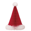 Christmas Honeycomb Santa Hat Decoration