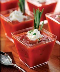 Clear Plastic Mini Cocktail Cubes - 56ml Pk 40