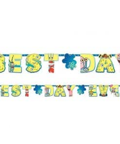 Spongebob Party Letter Banners