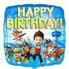 Paw Patrol Party Happy Birthday Foil Balloon 18"