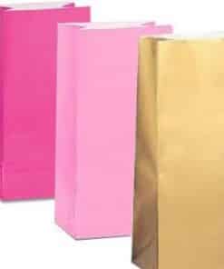Plain Colour Party Bags