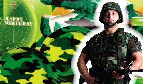 Buy Army Camo Themed Birthday Party Supplies