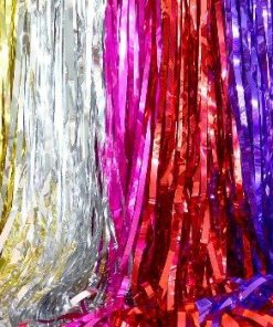 Shimmer Door Curtains