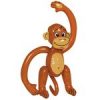 Inflatable Monkey - 50cm