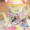 Alice IN wonderland teapot cake stands