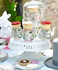 Alice In Wonderland Party Cake Stands