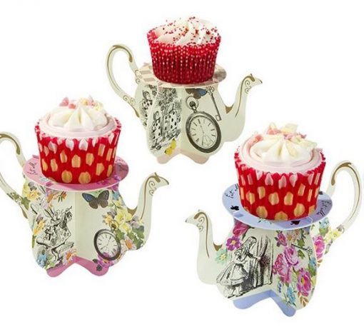 Alice In Wonderland Tea Pot Cake Stands