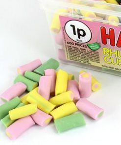Tub of Haribo Rhubarb & Custard Sweets (600pk)