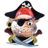 Pirate Themed Chocolate Novelty
