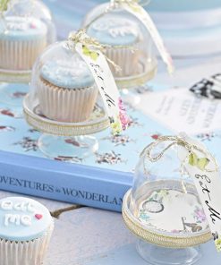 Truly Alice IN Wonderland Cake Domes on a party table