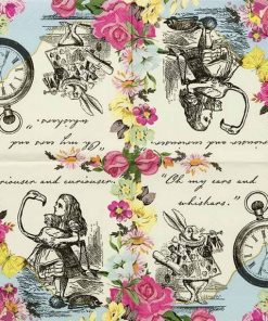 Truly Alice Napkins with detail