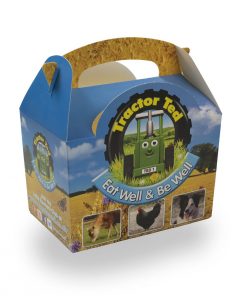 Tractor Ted Party Food Box - each