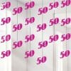 50th Pink String Decoration