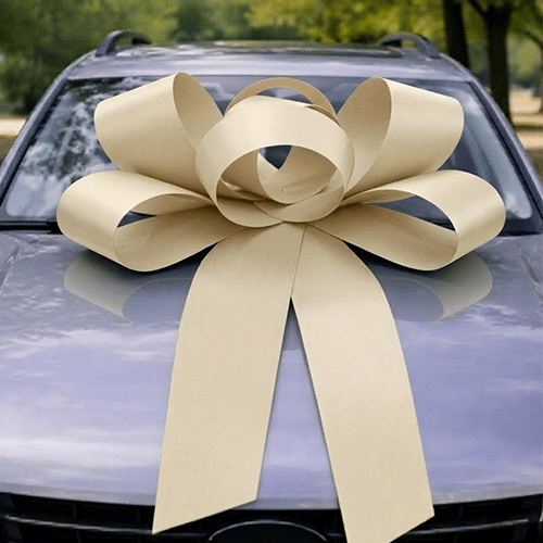 Big Card Rosette Bonnet Bow – 40+ Colours - Image 15