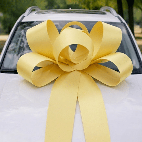 Big Card Rosette Bonnet Bow – 40+ Colours - Image 14