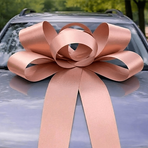 Big Card Rosette Bonnet Bow – 40+ Colours - Image 17