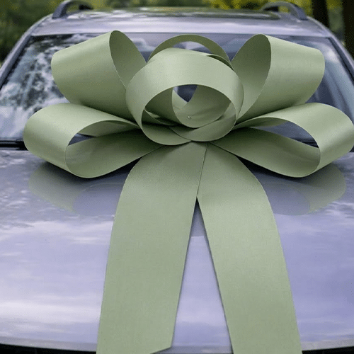 Big Card Rosette Bonnet Bow – 40+ Colours - Image 8