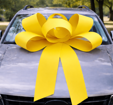 Big Card Rosette Bonnet Bow – 40+ Colours - Image 5