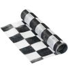 Black & White Checked Table Runner