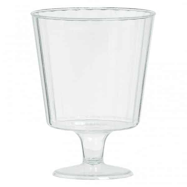 Buy Clear Plastic Wine Glasses Next Day UK Delivery
