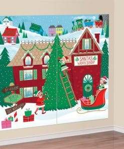 Santa's Workshop Scene Setter
