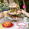 Tea Party Cup Cake 3 Tier Stand
