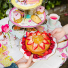 Tea Party Cup Cake 3 Tier Stand