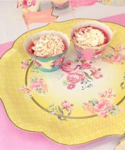 Truly Scrumptious Vintage Paper Serving Plates