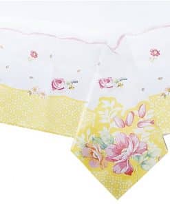 Vintage Themed Tea Party Paper Table Cover