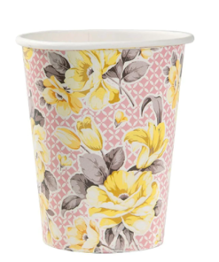 Vintage Tea Party Paper Cups