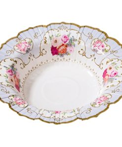 Vintage Themed Tea Party Paper Bowls