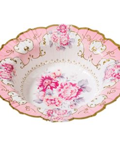 Vintage Themed Tea Party Paper Bowls