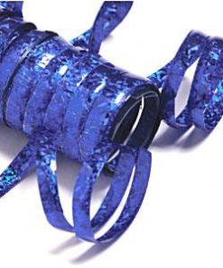 Blue Holographic streamers