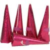 Holographic Pink Cone Party Poppers