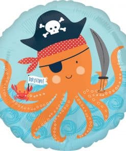 Ahoy Birthday Foil Balloon