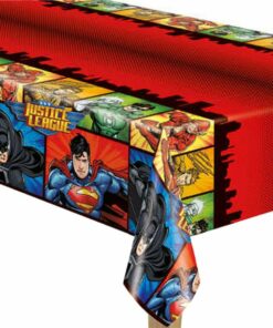 Justice League Plastic Tablecover