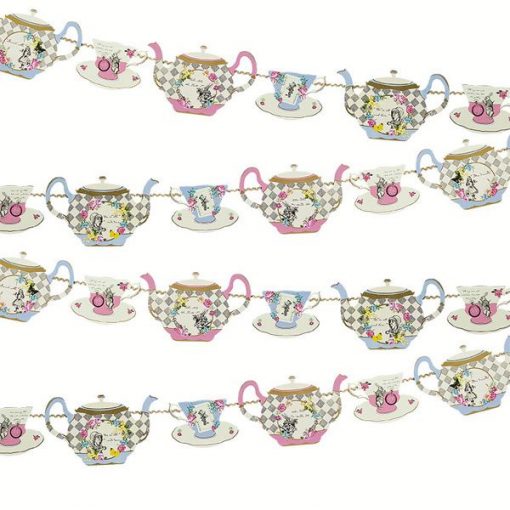 Alice in Wonderland Themed Party Truly Alice Tea Party Bunting
