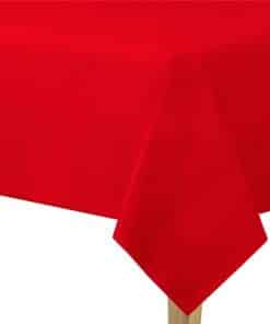 Red Paper Tablecover