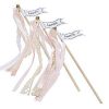 A Vintage Affair Wedding Wands Pink