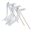 A Vintage Affair Wedding Wands Silver