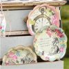 Alice in Wonderland Party Themed Truly Alice Paper Plates